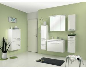 Stojąca szafka biała połysk do łazienki PELIPAL seria Seo szerokość 30 cm TOP