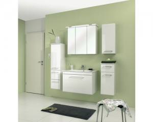 Stojąca szafka biała połysk do łazienki PELIPAL seria Seo szerokość 30 cm TOP