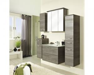 Szafka łazienkowa wysoka PELIPAL seria Alika grafitowa 185,5 cm x 30 cm x 33 cm TOP