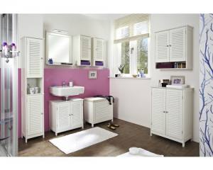 Szafka do łazienki stojąca biała Jasper szer. 32 cm prawa