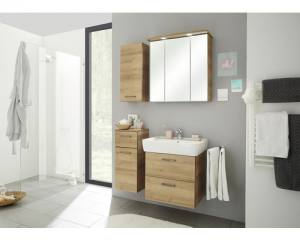 Szafka do łazienki wisząca dąb Pelipal seria Bremen Riviera szer. 30 cm