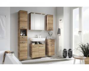 Szafka do łazienki wisząca dąb Pelipal seria Bremen Riviera szer. 30 cm