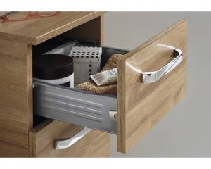 Szafka do łazienki wisząca dąb Pelipal seria Bremen Riviera szer. 30 cm