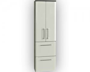 Szafka do łazienki stojąca midi biała grafit Pelipal seria Sera 123 cm x 35 cm x 33 cm TOP