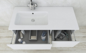 Szafka podumywalkowa wisząca  Avril 100 cm Dąb tytoniowy