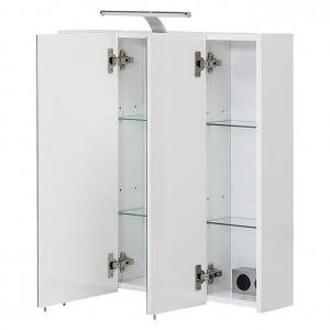 WISZĄCA SZAFKA ŁAZIENKOWA ROMA - LED 70 cm