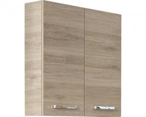 Wisząca szafka łazienkowa Offenbach dąb wysokość 70 cm szerokość 60 cm