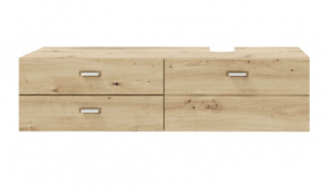 Szafka podumywalkowa wisząca Geo 140 cm dąb