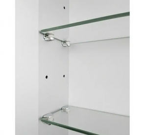 Wisząca szafka łazienkowa DSK LED dwustronne drzwi lustrzane 60 cm